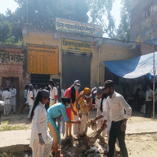 Social Work On Gandhi Jayanti